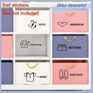 Ditur Baby Boy Clothes Stickers Home Decor Wardrobe Sticker Decal Bedroom Art Sticker