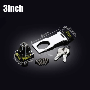 Overpal Kunci / Kunci Hasp Lock Stainless 3/4 Inch