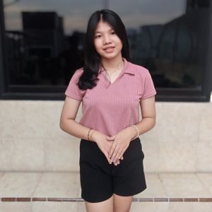 KAOS CROP TOP WANITA LAURINE BERKERAH