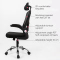 Deli Office Chair / Kursi Kantor / Kursi Kerja Jaring Dengan Bantalan Tangan E4930. 