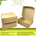 Box Snack Dus Kue Snack Box 15x15x6 (Isi 25 Pcs-B.34K1). 