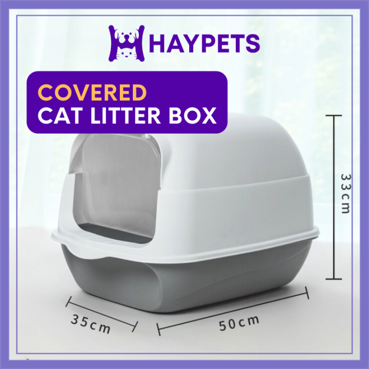 Extra large hooded litter box best sale