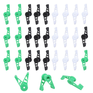 30Pcs Low Stress Training Plant Clips Adjustable Stem Benders for Indoor Outdoor Plant Durable Plastic Garden Tool