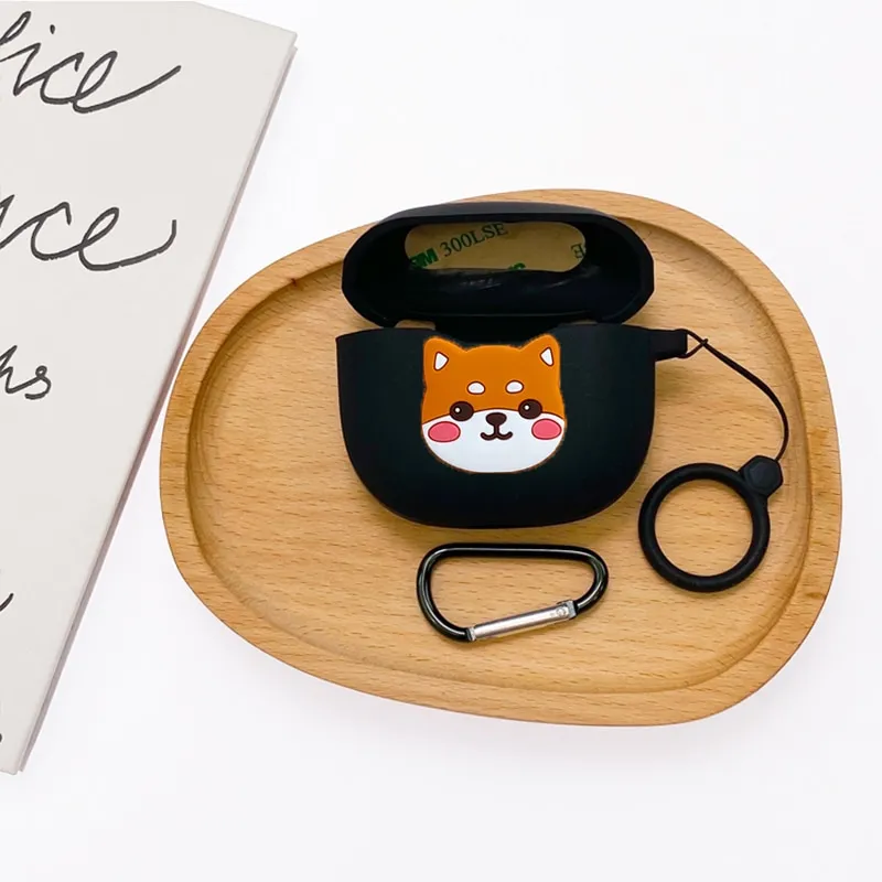 Cartoon Case for JBL TUNE 125 TUNE 120 TWS Case Silicone Ring