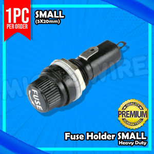 MW Heavy Duty Small Glass Fuse Holder – 5x20mm Size