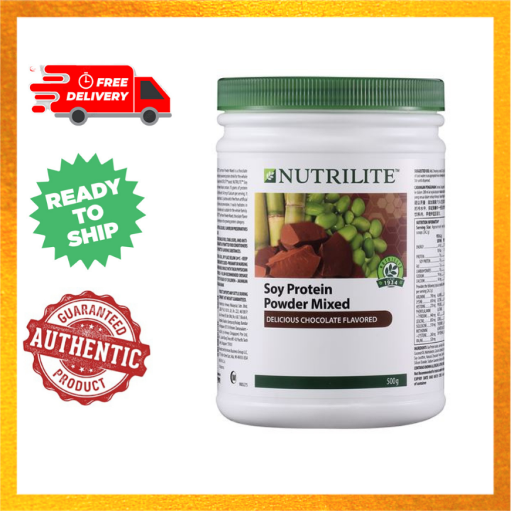 Amway Nutrilite Soy Protein Drink Mix - Chocolate Flavour Amway Nutrilite Soy Protein Drink Mix - Chocolate Flavour