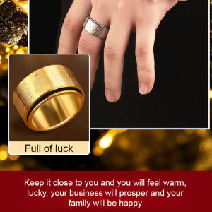 Protective Symbol Rich in Symbolism Bracelet Wear-resistant and Durable Rotatable for Transportation