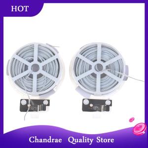 [Chandrae] 1Pc (50m) White Multi-Function Sturdy Garden Plant Twist Tie with Coated Wire