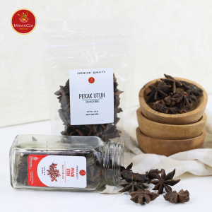 Mamacia Treats Pekak Utuh / Star Anise whole / Bunga Lawang Rempah JSR Bumbu Premium 20 gr