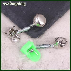 wxfengying Câu Cá chuông Clip cá chuông cắn báo động Rod tip Kẹp Cá Cắn thu hút báo động cảnh báo chuông duy nhất Vòng Clip ngoài trời câu cá chuông