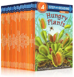 (In Stock) พร้อมส่ง เซตหนังสือนิทานภาษาอังกฤษ Step into Reading level 4 (27Books) เล่มใหญ่ ราคาเบาๆ สำหรับหนอนหนังสือตัวน้อย