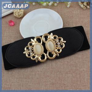 JCAAAP Đầm co giãn co giãn cổ điển thời trang cho nữ thắt lưng hẹp phụ kiện Đầm