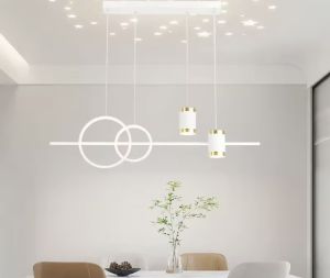 ĐÈN THẢ TRẦN TRANG TRÍ PHÒNG KHÁCH PHÒNG NGỦ 90W ÁNH SÁNG ĐỔI 3 MÀU