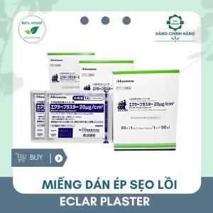 Miếng dán ép sẹo lồi ECLAR PLASTER (HISAMITSU) - Nhật Bản (Date mới)