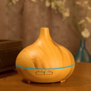 Máy Xông Tinh Dầu Đèn Xông Tinh Dầu Cao Cổ 550ml Bảo Hành 12 Tháng (Tặng Tinh Dầu và Remote)