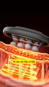 máy massage 16 đầu máy massage đầu eo lưng chân tay cơ bắp