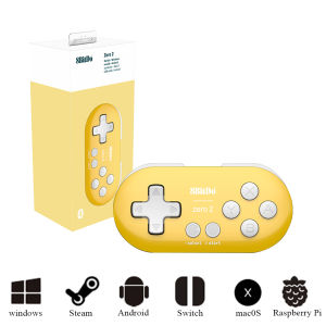 Original 8Bitdo Zero 2 Bluetooth Wireless Game Controller for Nintendo Switch Raspberry PI Steam Windows Android macOS Mini Game Gamepad