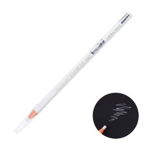 2PCS White Smooth Eyebrow Pencil Easy to apply waterproof and sweat-resistant Long-lasting non-smudging non-fading pencil