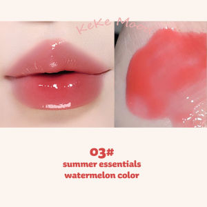 BUY 1 TAKE 1 kekemood 615 Essence Care Lip Oil Moisturizing Moisturizing Transparent Waterproof Lip Gloss Lipstick