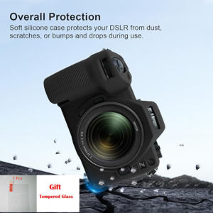 Camera Bag Body Cover Protective For Nikon Z6III Digital protective cover anti-wear Silicone Skin + 1PCS Free Tempered Film
