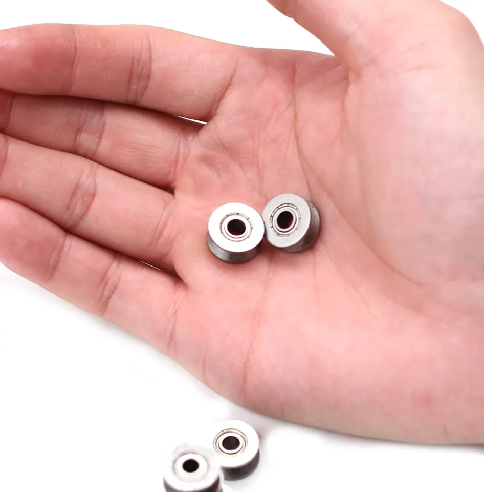 Deep U Groove Ball Bearing 10pcs Carbon Steel U624ZZ Togo