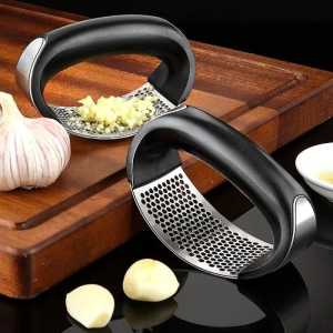 Alat Penghancur Bawang putih Garlic Crusher Press stainless presser/ penghalus bawang