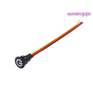 xunxingqie ปุ่มเซ็นเซอร์สัมผัสหรี่แสงได้10 13 16มม. สวิตช์ควบคุมสำหรับ DC5V 12V 24V ตู้เสื้อผ้าทางเดินไฟ LED