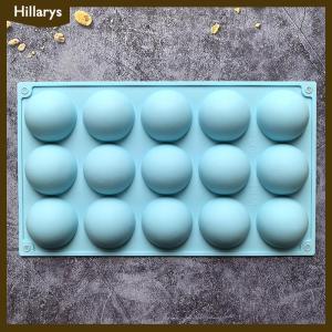 [Hillarys] 3D Ball Round Half Sphere Silicone Mold For DIY Baking Pudding Mousse Chocolate Eco-Friendly Cake Mold Kitchen Accessories Tools