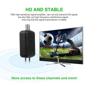 PENGUAT SINYAL ANTENA TV DIGITAL AMPLIFIER SIGNAL BOOSTER HD
