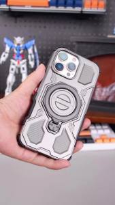 เคสสำหรับหัวเหว่ยแม่เหล็กกันกระแทก Nova 14 Pro TPU + PC ฝาหลังโทรศัพท์ขาตั้งแหวนโลหะแบบตั้งตรงสำหรับ Huawei Nova 14