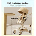 Mmflight Stroller Anak Stroller Bayi Lipat Travelling Kereta Dorong Bayi 2 Arah 0-5 Tahun. 
