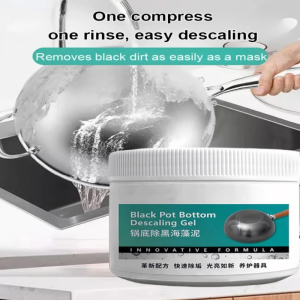 Instant Stain Remover Seaweed Mud Kitchen Cleaner Gentle on Hands Powerful Cleaning for Pots and Stainless Steel Cookware