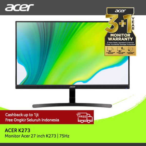 ACER MONITOR 27 inch K273 | 75Hz | Lazada Indonesia