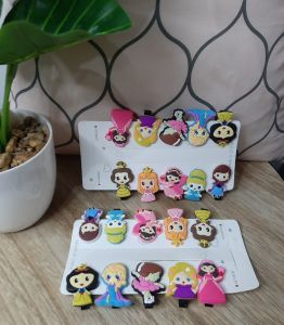 Jepit Rambut Anak Karakter Tuan Putri Aneka Warna Varian Beragam Lucu dan Murah / Bisa Ecer maupun Grosir / Bisa