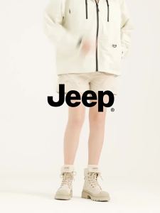 Jeep รองเท้าทำงานสำหรับเล่นกีฬากลางแจ้งรองเท้าบูทสั้นส้นหนาแบบใหม่สำหรับผู้หญิงรองเท้าบูทมาร์ตินสไตล์อังกฤษแนววินเทจ