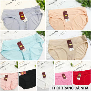 Quần lót nữ thun lạnh mềm co giãn mạnh freesize cỡ XL từ 52-57kg - QL407
