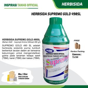 Herbisuda SUPREMO Gold 490 SL / obat rumput sistemik Supremo 1 Liter