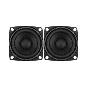2Pcs 3 Inch 4 Ohm 15W Portable Audio Speakers Full Range Sound Speaker Mini Loudspeaker for Home Theater