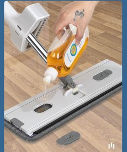 Microfiber Mop Cleaning Pads Washable Pads for Floor Cleaning Compatible Flat Mop - Pads Replacement for Flat Mop-MOP07