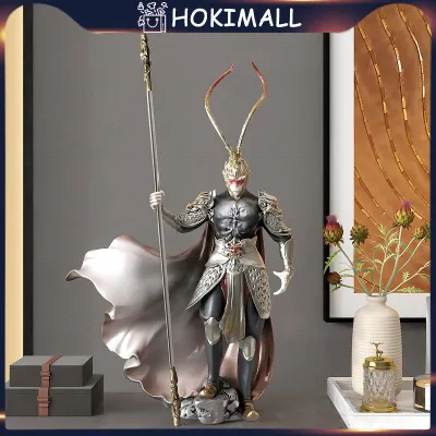 Pajangan Sun Go Kong Patung Kera Sakti /Black Myth: Wukong untuk Lemari TV dan Aksen Ruang Tamu