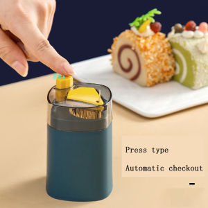 CNMF Hộp Tăm Tự Động Bật Lên Tăm Xỉa Răng Loại Đẩy Di Động