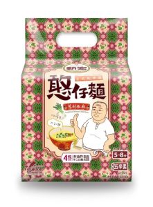 บะหมี่กึ่งสําเร็จรูป แบบแห้ง เทรดิชั่นแนล เสฉวน ชิลิ เฟลเวอร์ (1ห่อ4แพ็ค)
