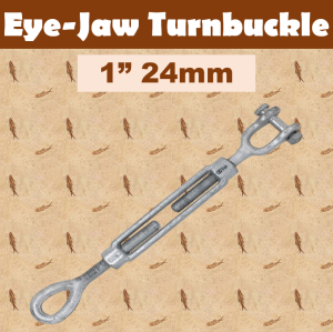 MGTY Machinery Eye-Jaw Turnbuckle Hot Dip Galvanized 10-24mm Heavy-Duty Forged Steel Turnbuckle