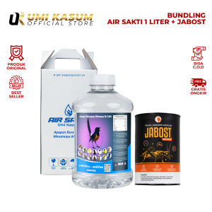 Umi Kasum Air Sakti Avatar 1 Liter & Jabost - Minuman Burung & Makanan Jangkrik untuk Burung Juara | ASL-JB