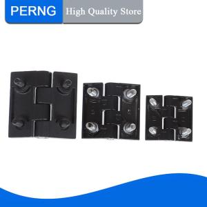 [PERNG] Tehe 1Pc Aluminum Profile Hinges Meter Joint Section Connector Door And Window Hinges