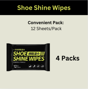 [SG STOCK] White Sneaker Cleaning Wipes – Instant Shoe Cleaning Stain Removal Whitening Deodorizing | Shoe Wipes