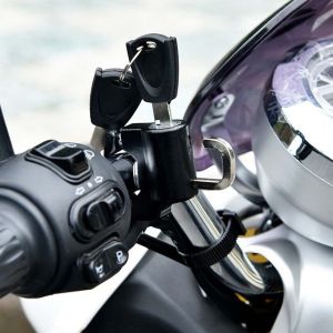 SWEET Universal Anti-theft Dirt Bike Helmet Lock Handlebar Lock Helmet Hook Motorcycle