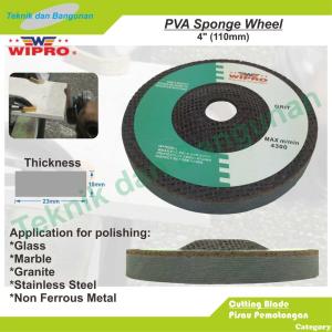 Wipro Batu Sponge PVA 4" x Grid 60