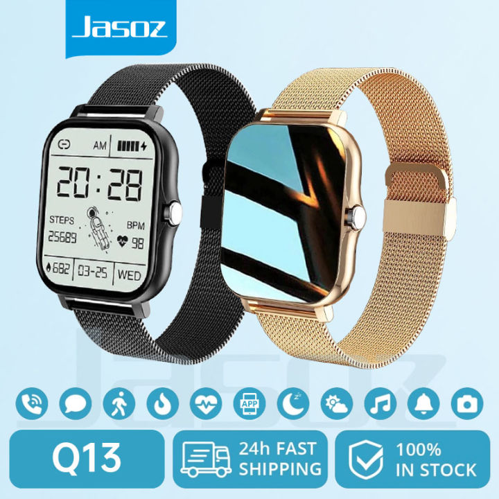 Jasoz Q13 Smart Watch Men Women Waterproof Sports Fitness