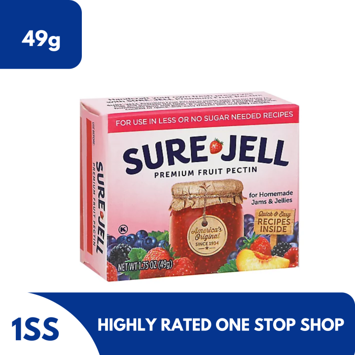 Sure Jell Premium Fruit Pectin, 49g Lazada PH